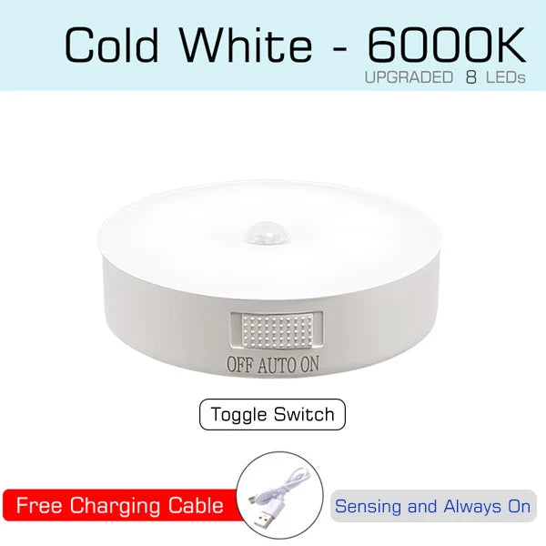 Rechargeable LED Motion Sensor Night Light