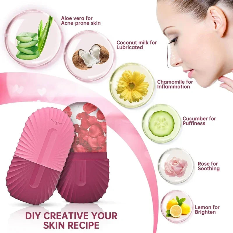 Ice Face Roller for Skin Care and Beauty