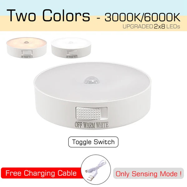 Rechargeable LED Motion Sensor Night Light