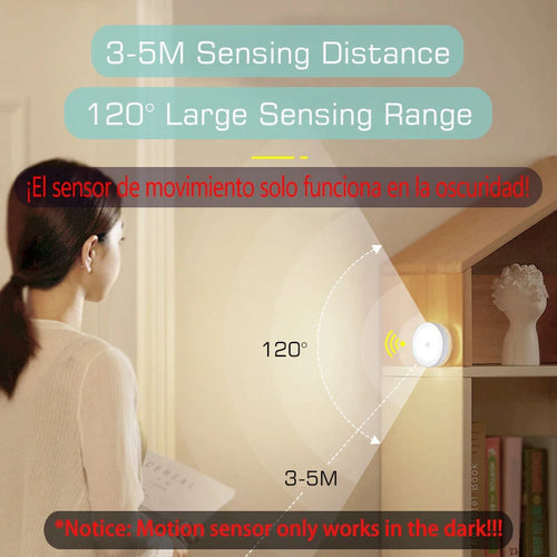 Rechargeable LED Motion Sensor Night Light