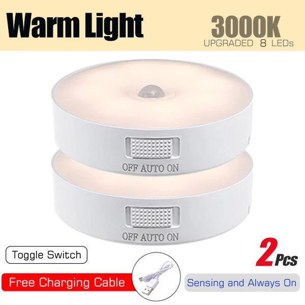 Rechargeable LED Motion Sensor Night Light
