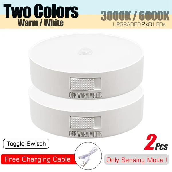 Rechargeable LED Motion Sensor Night Light