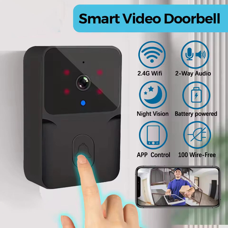 Timbre Inteligente WiFi con Cámara - Video Doorbell