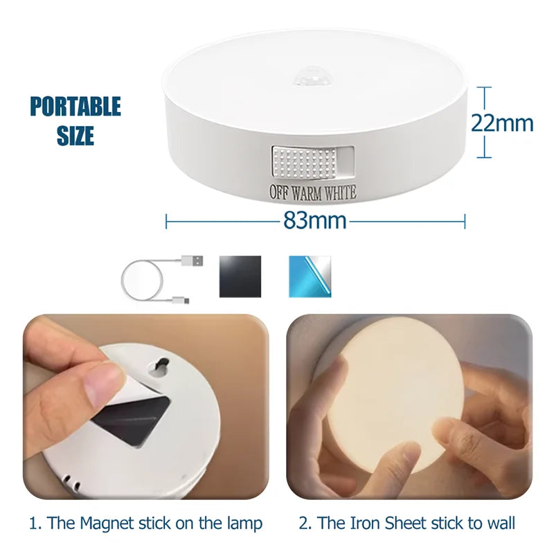 Rechargeable LED Motion Sensor Night Light
